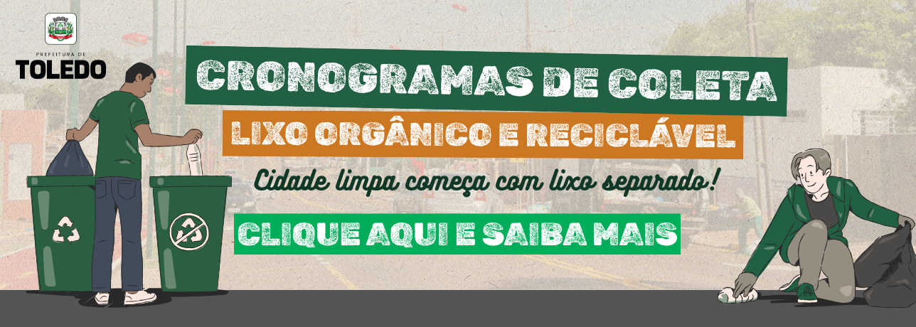 Cronograma da Coleta de Lixo