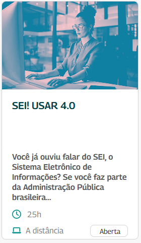 Curso SEI! Usar 4.0