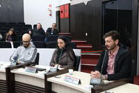 Execução físico-orçamentária do 1º quadrimestre de 2025 foi exposta pela equipe da Secretaria na manhã desta sexta-feira (13), no Plenário do Legislativo Municipal