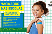 O Cmei Hilda Ângela de Marchi e as Escolas Municipais Henrique Brod, Egon Werner Bercht e Vereador Jose Pedro Brum recebem a ação no dia 30 de maio