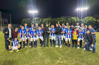 Título veio na noite desta quinta-feira (9), após vitória por 2 a 0 sobre a Associação Atlética Cinco Estrelas-AACE/Dona Sol; Móveis Limberger ficaram com o 3º lugar