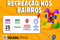 Programação gratuita da Smel será realizada das 14h30 às 17h30, ao lado do Centro Comunitário do Jardim da Mata
