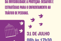 O V Seminário de Enfrentamento ao Tráfico de Pessoas será realizado no dia 31 de julho às 8h no Auditório da PUC Toledo