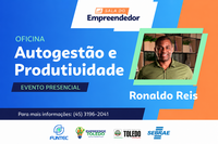 Sétima etapa de programa será ministrada pelo psicólogo e consultor Ronaldo Reis; evento gratuito será nesta quinta-feira (6), às 19h30, na Agência do Trabalhador