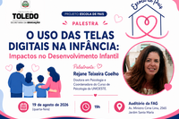 Encontro será realizado na próxima quarta-feira (19), às 19h, no auditório da FAG, com palestra de Rejane Teixeira Coelho