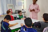 Iniciativa reuniu crianças, familiares e profissionais em atividades de integração; oficinas de Atividades de Vida Diária começaram em setembro