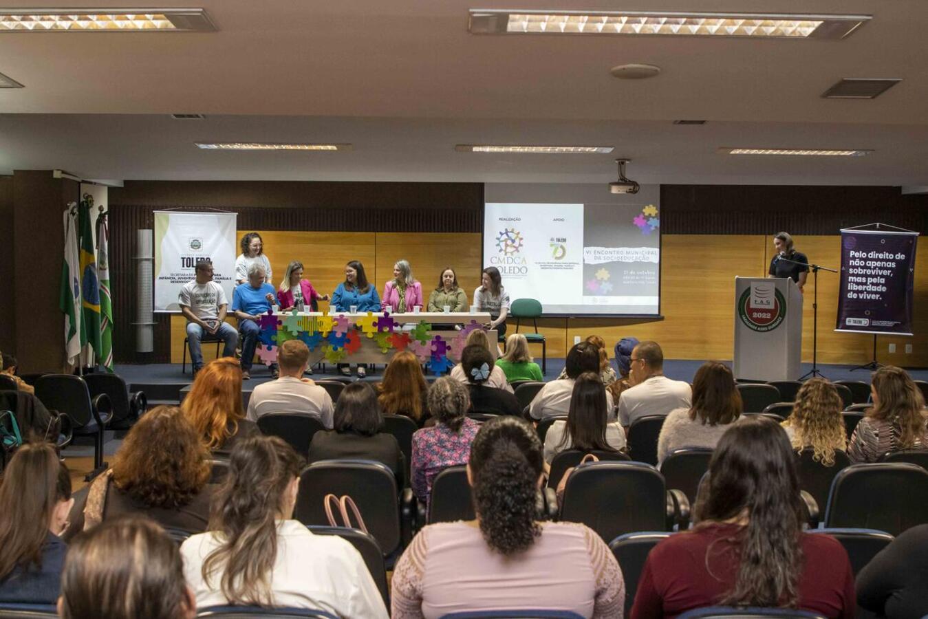 CMDCA e entidades participaram do VI Encontro Municipal da Socioeducação