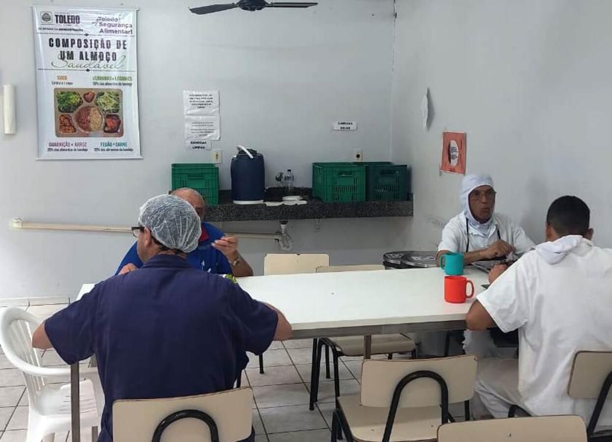 Segurança Alimentar: banners orientam sobre montagem de um prato saudável
