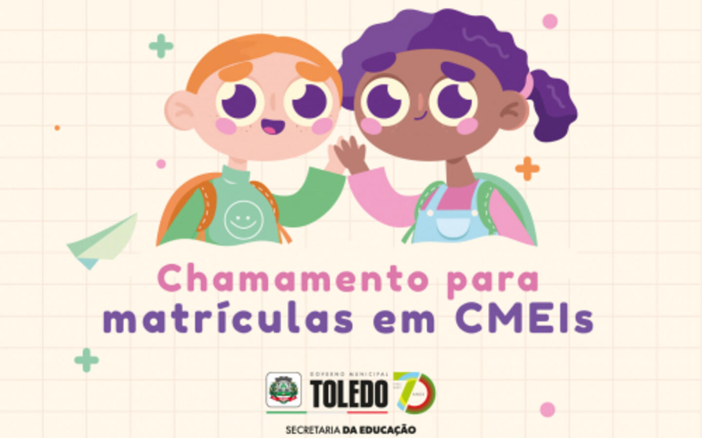 Mais 223 crianças foram chamadas para vagas abertas nos Cmeis