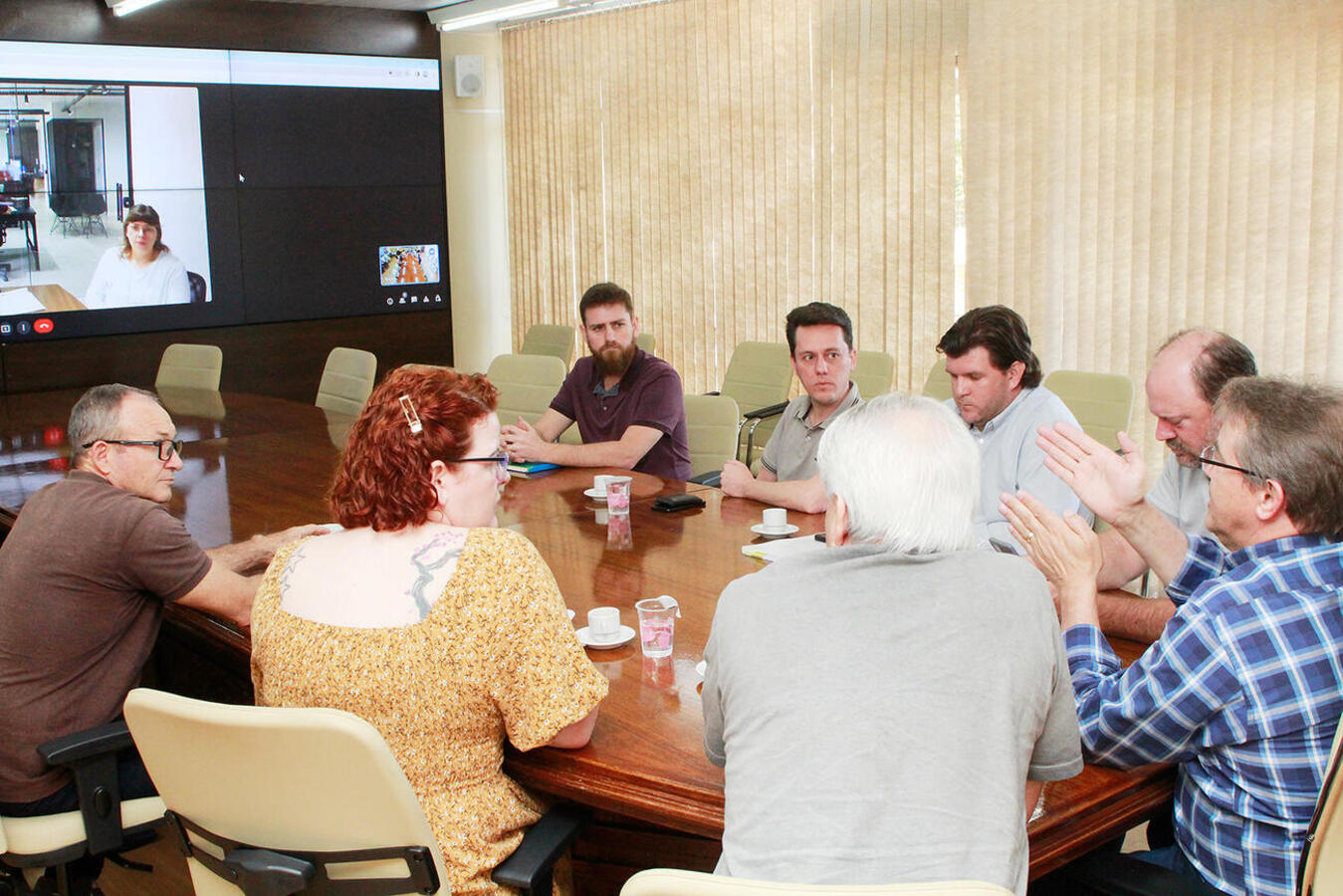 Prefeitura e Ilumina Toledo participaram de reunião para alinhar detalhes técnicos