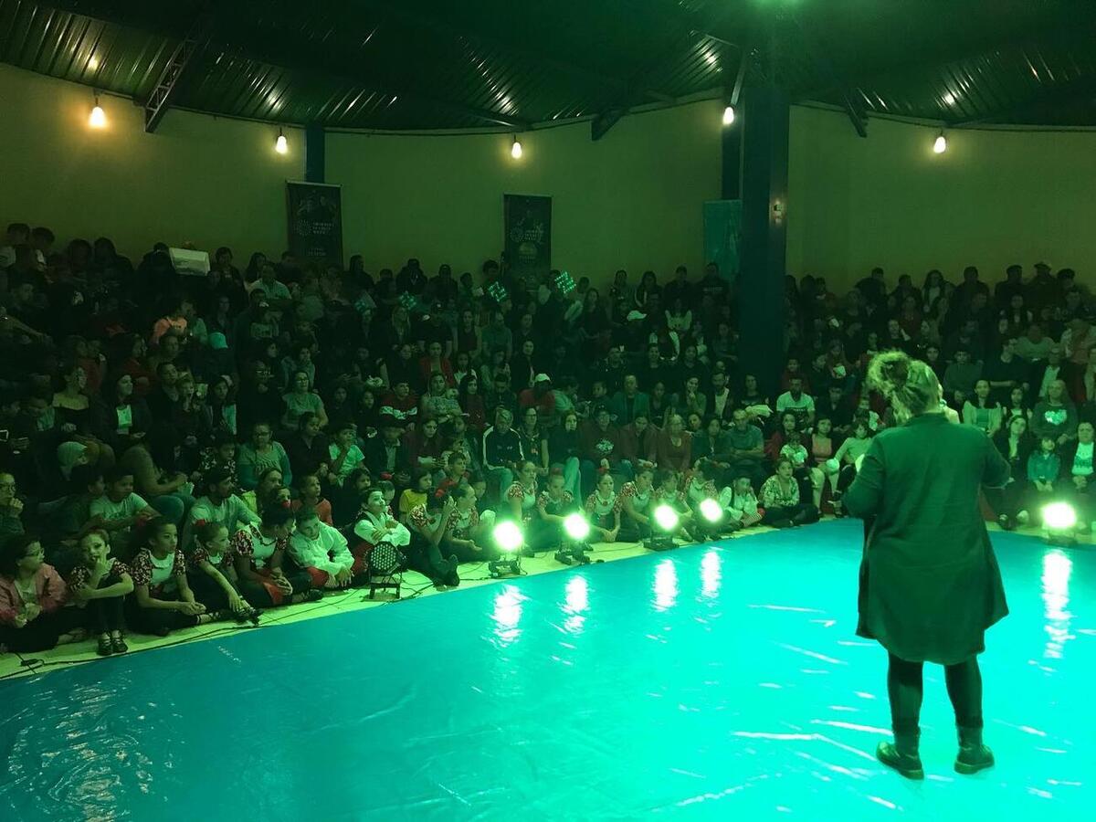 Paula Bombonatto: várias gerações no Circo da Alegria
