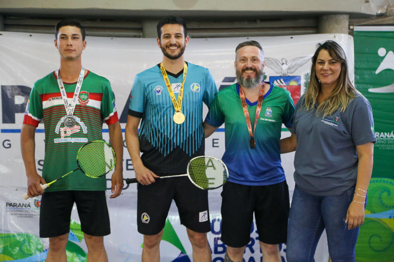 Toledo mantém hegemonia e leva todos os ouros do badminton no JAPS