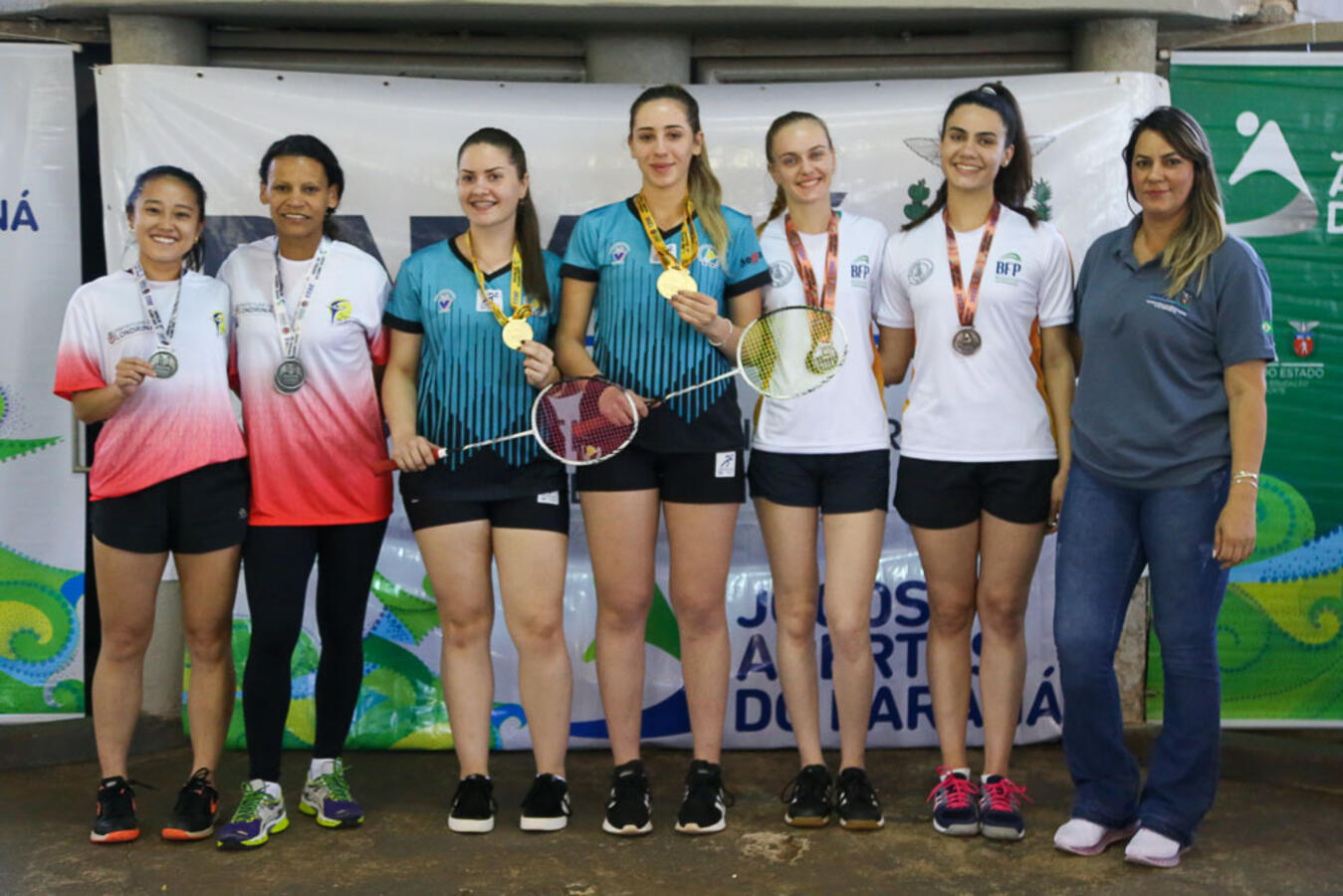 Toledo mantém hegemonia e leva todos os ouros do badminton no JAPS