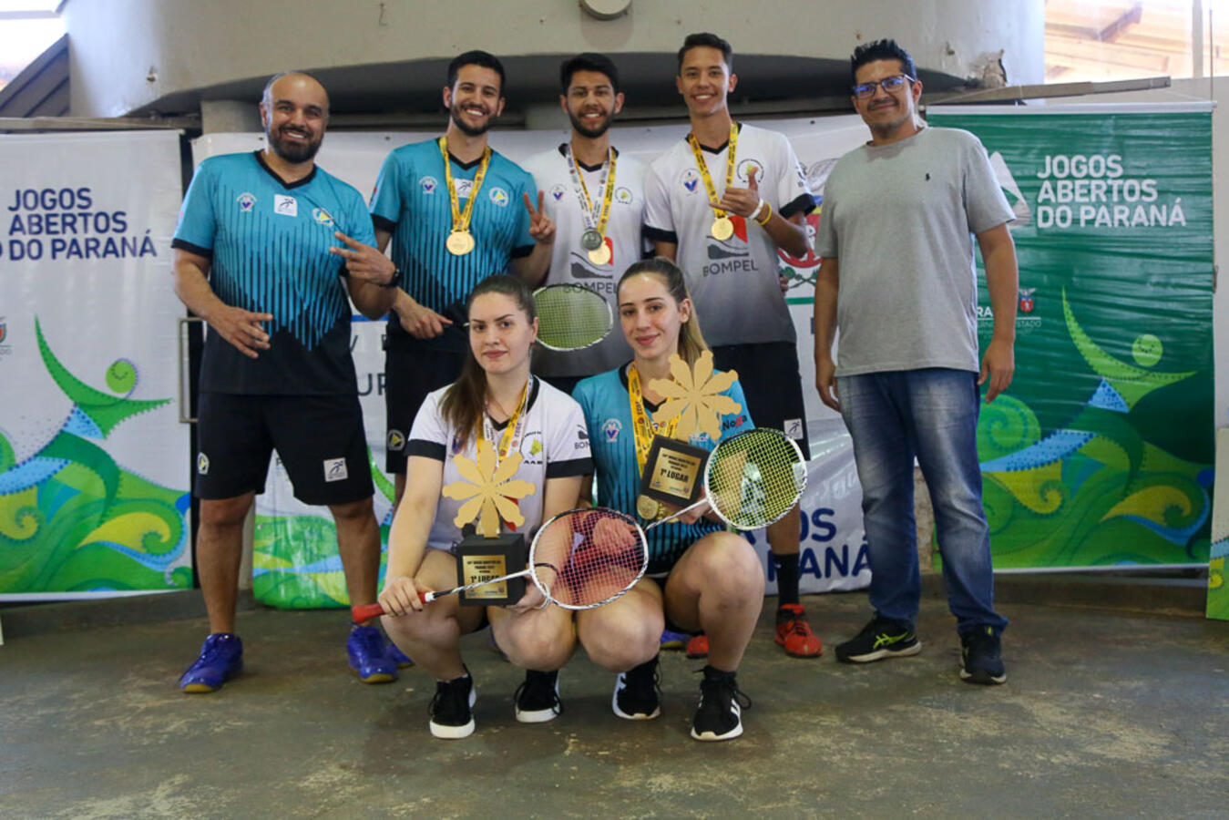 Toledo mantém hegemonia e leva todos os ouros do badminton no JAPS