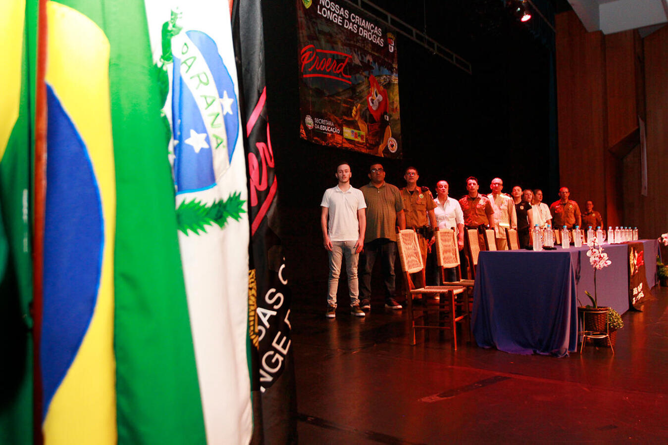 Proerd - Desde o ano de 2002, a Polícia Militar já formou 27.638 estudantes da rede municipal e particular de ensino no município de Toledo