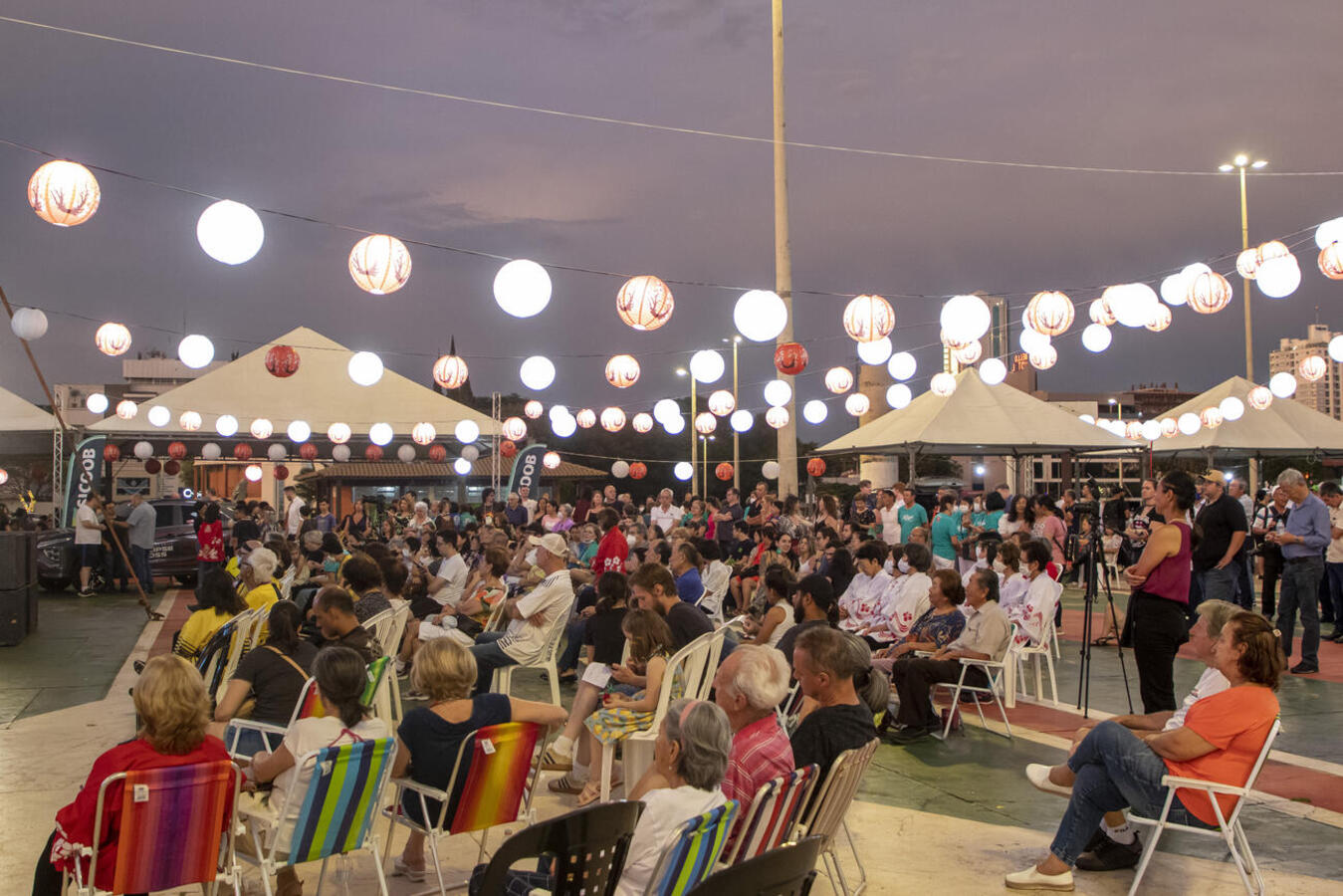 Diversas expressões artísticas e gastronômicas típicas da cultura japonesa estiveram reunidas num só lugar, atraindo grupos tradicionalistas de todo o estado