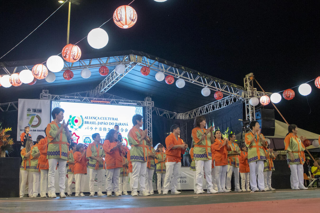 Diversas expressões artísticas e gastronômicas típicas da cultura japonesa estiveram reunidas num só lugar, atraindo grupos tradicionalistas de todo o estado