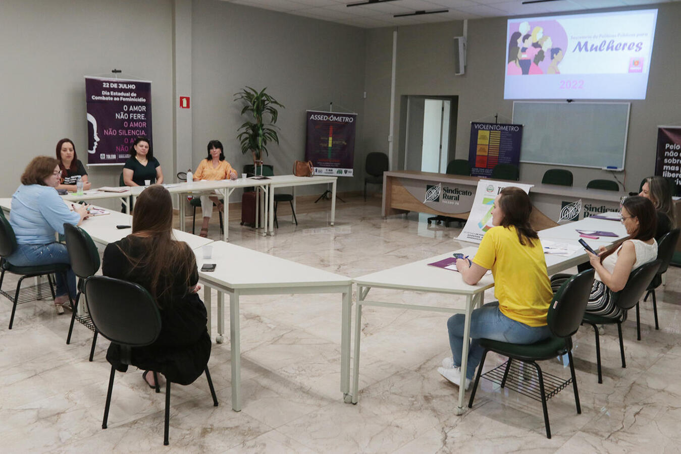 Evento fez parte da programação dos 16 Dias de Ativismo pelo fim da violência contra as mulheres