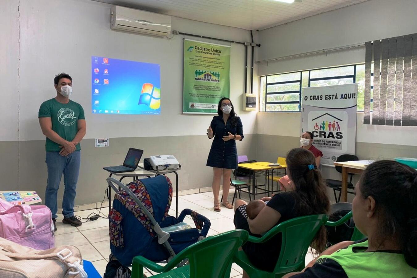 CRAS - II promoveu retorno das reuniões presenciais com gestantes e puérperas