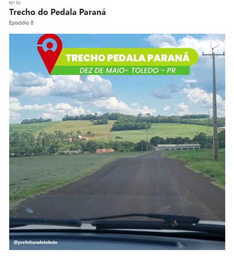 Trecho do Pedala Paraná