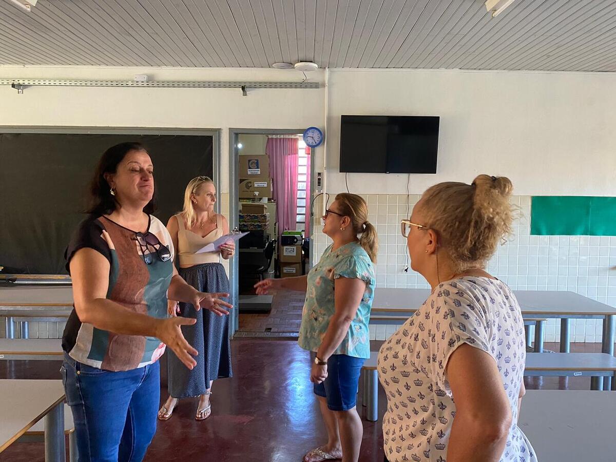Smed resolverá um dos problemas crônicos da unidade escolar, o telhado do bloco novo, além de realizar outras melhorias almejadas pela comunidade escolar