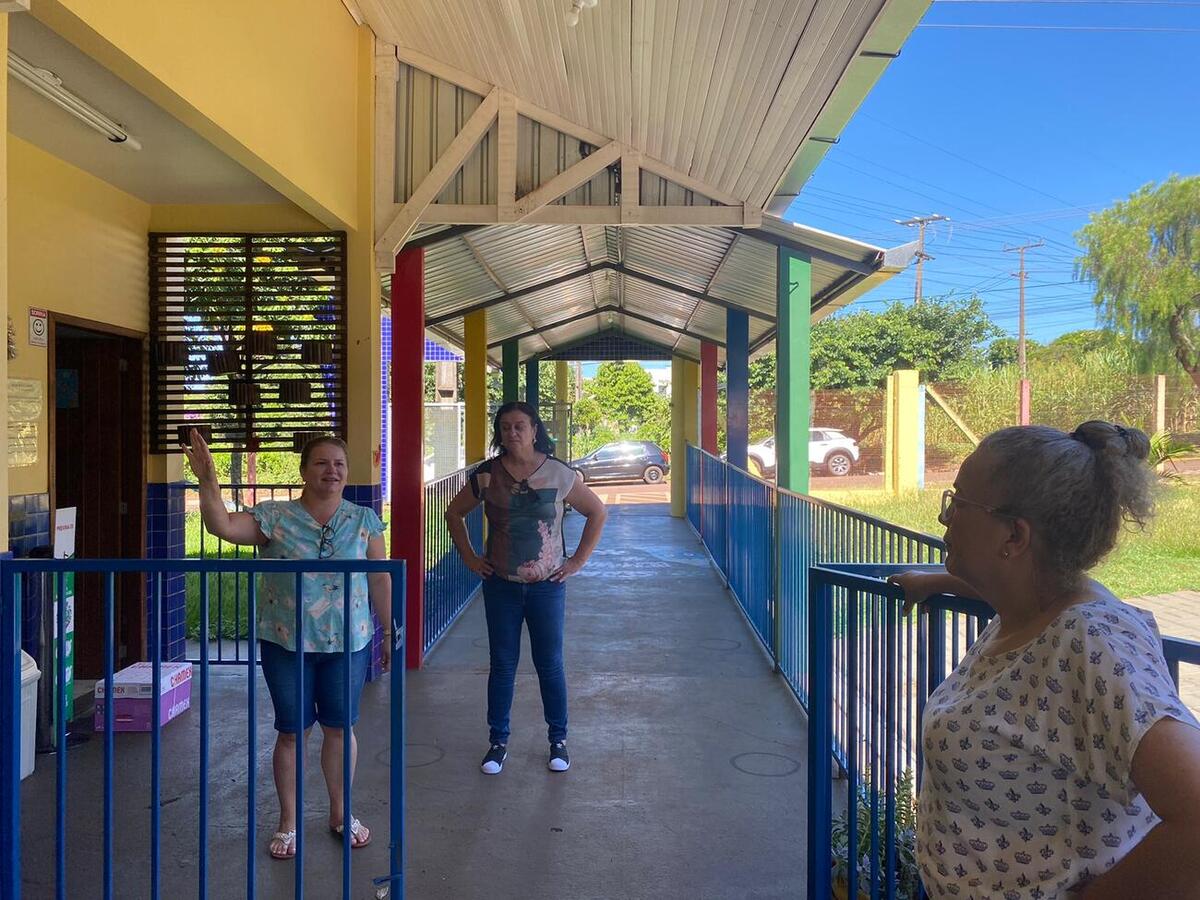 Smed resolverá um dos problemas crônicos da unidade escolar, o telhado do bloco novo, além de realizar outras melhorias almejadas pela comunidade escolar
