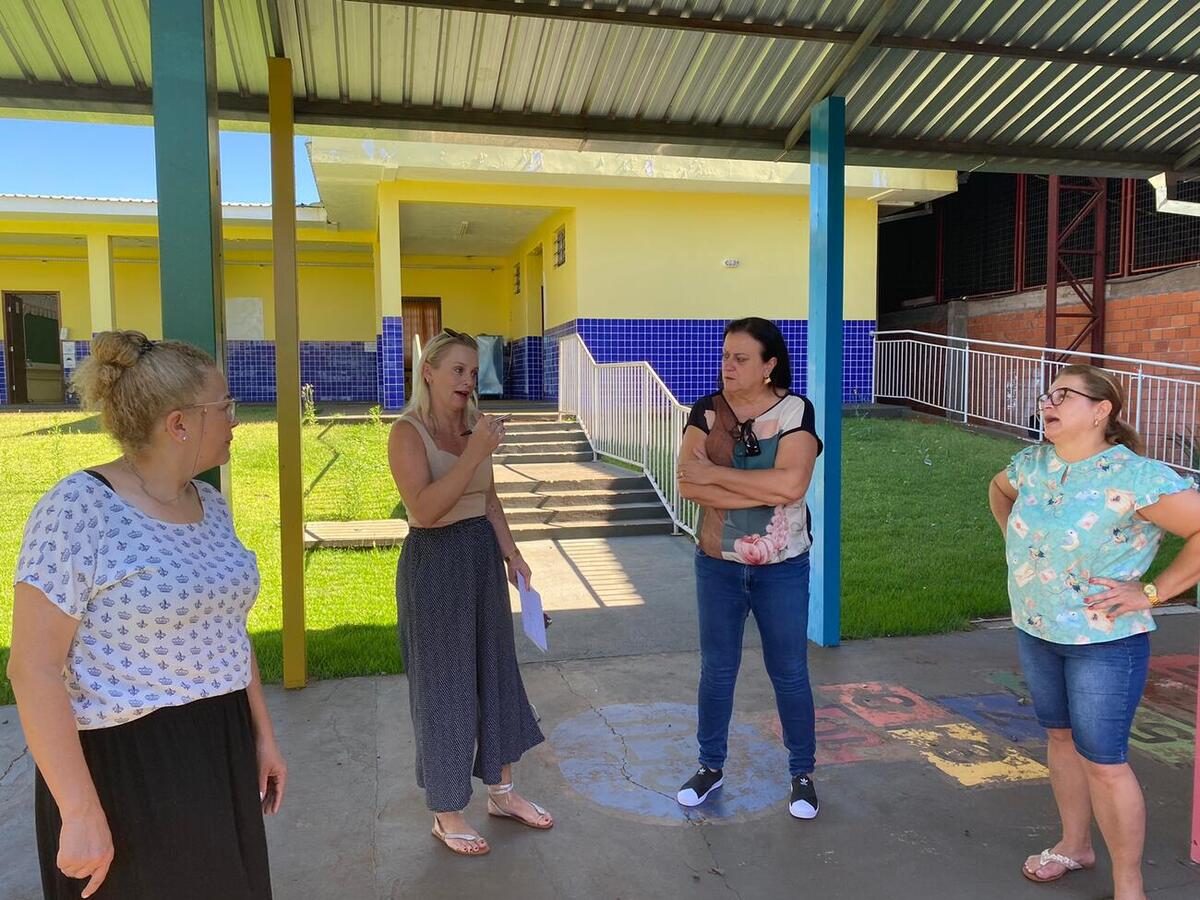 Smed resolverá um dos problemas crônicos da unidade escolar, o telhado do bloco novo, além de realizar outras melhorias almejadas pela comunidade escolar