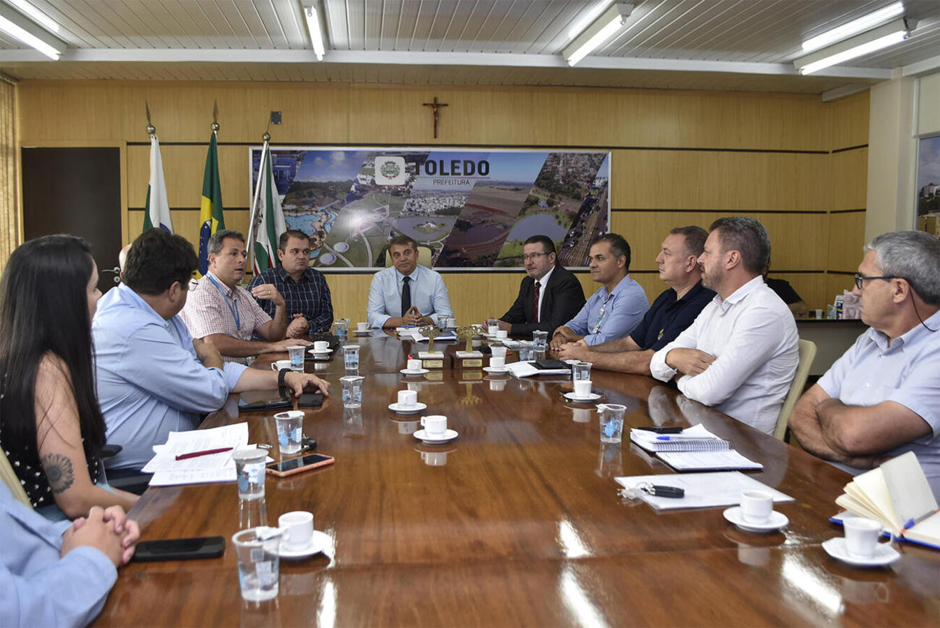 Chamamento Público para saneamento básico é tema de reunião em Toledo