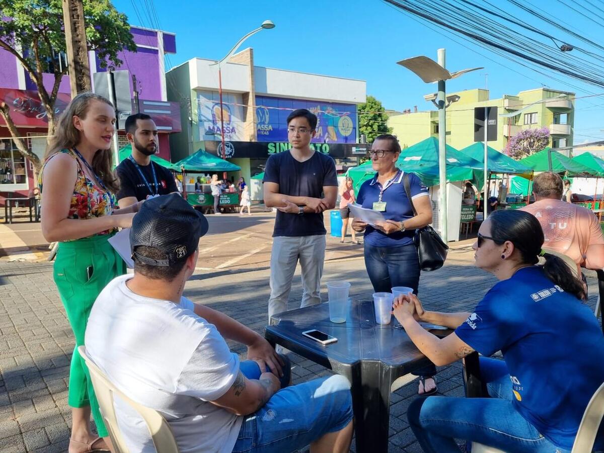 Notícia - Ações do Janeiro Roxo conscientizam sobre a hanseníase