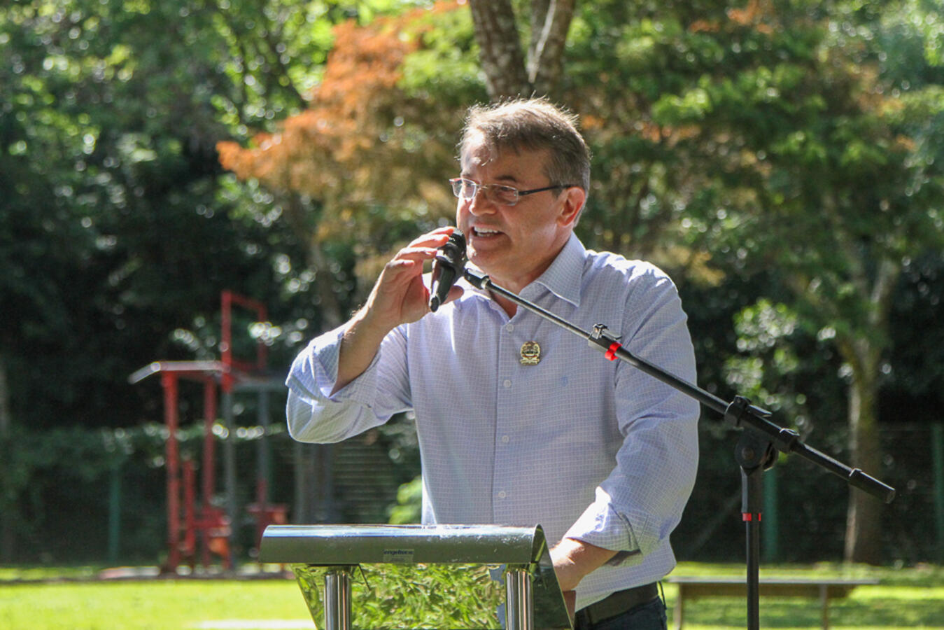 Após rosto de Diva Paim Barth ficar eternizado em parque ecológico que tem o seu nome, data teve o 34º Encontro dos Pioneiros, do qual mais de 1.000 pessoas participaram