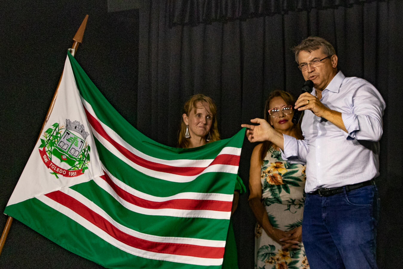 Após rosto de Diva Paim Barth ficar eternizado em parque ecológico que tem o seu nome, data teve o 34º Encontro dos Pioneiros, do qual mais de 1.000 pessoas participaram