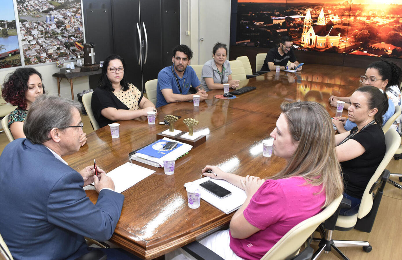Sanção de lei garante benefício aos servidores da alta complexidade do SUAS. (Carlos Rodrigues/Prefeitura de Toledo)