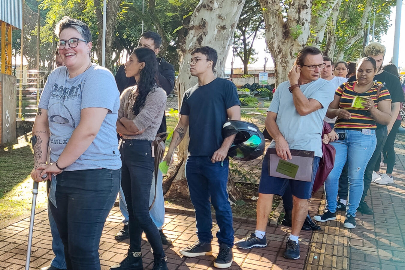 Sine Itinerante reúne mais de 300 pessoas na Vila Pioneiro (foto: Ricardo Morante/Prefeitura de Toledo)