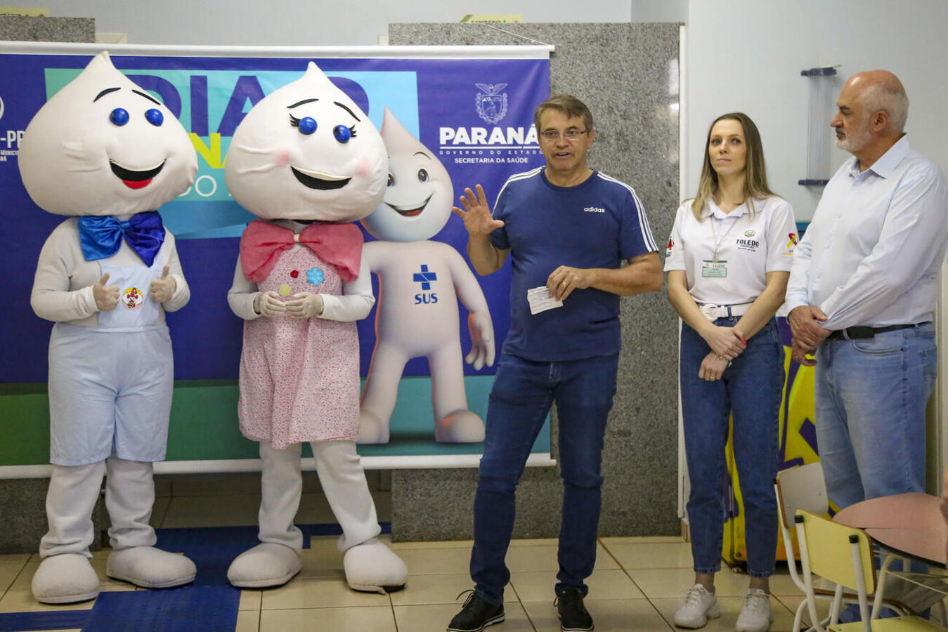 Dia D de Multivacinação aplicou 2.363 doses vacinais em Toledo (foto: Ricardo Morante/Prefeitura de Toledo)