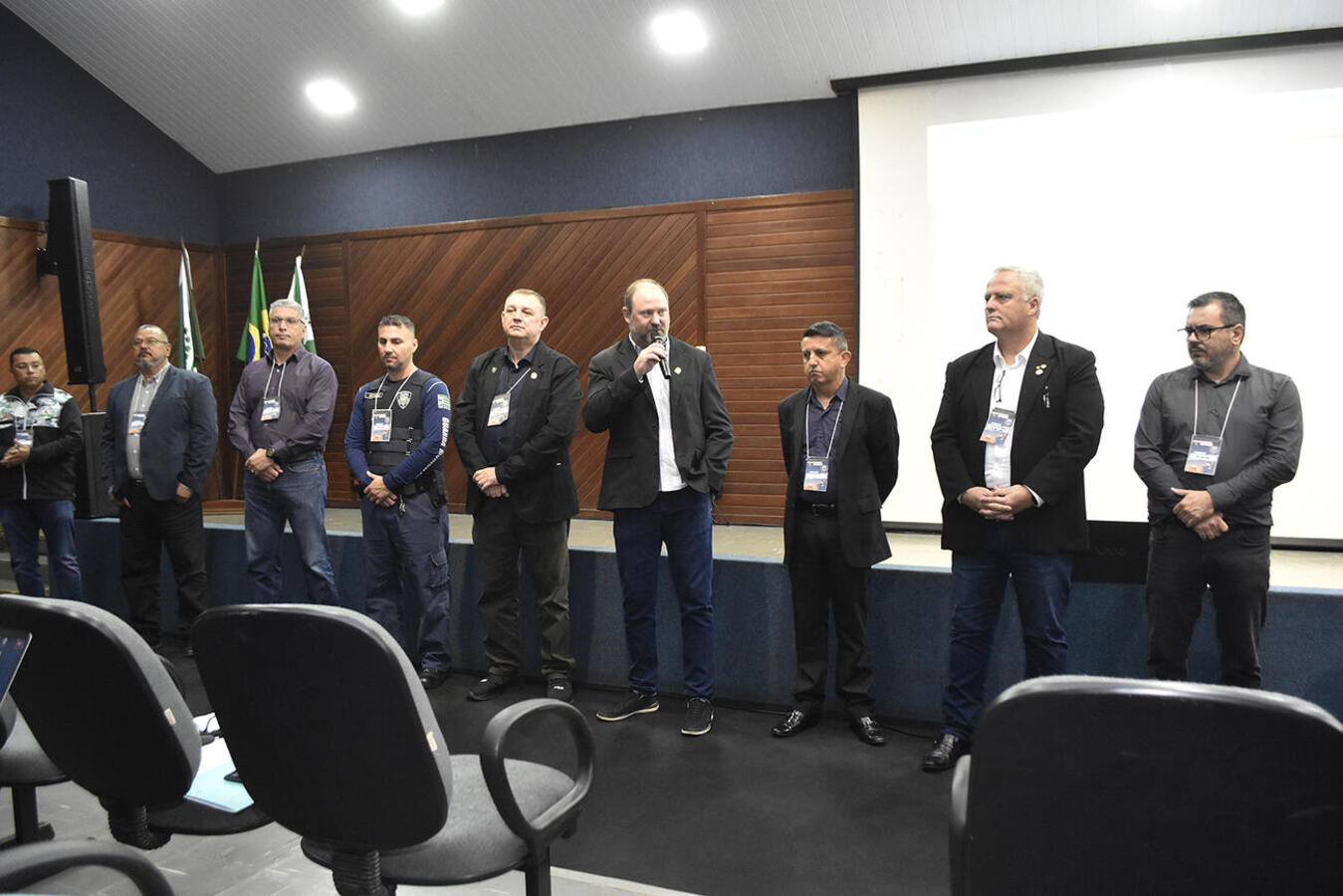 O III Encontro de Gestores Municipais de Segurança Pública e Diretores de Guardas Municipais do Paraná aconteceu no Centro de Eventos Ismael Sperafico