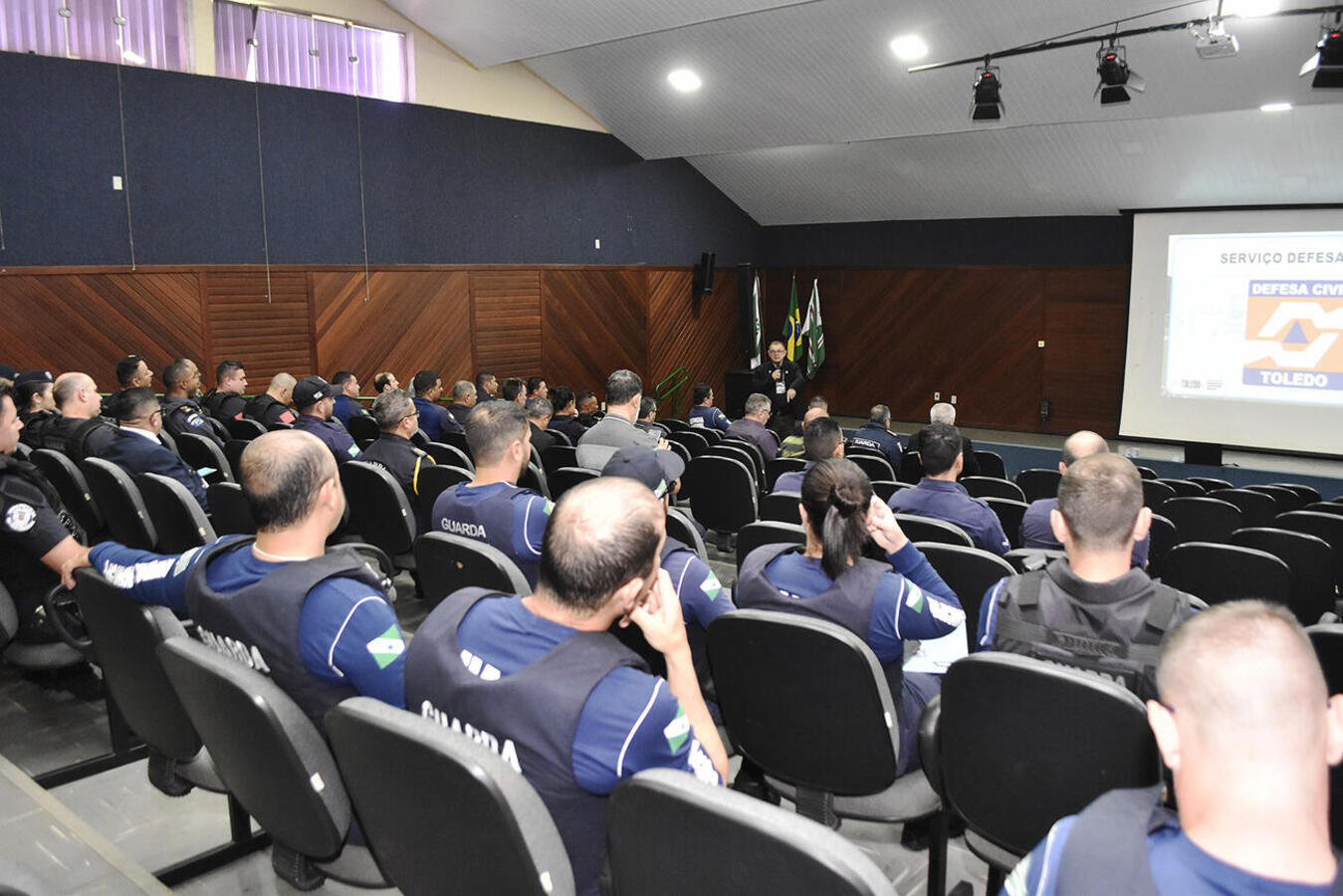 O III Encontro de Gestores Municipais de Segurança Pública e Diretores de Guardas Municipais do Paraná aconteceu no Centro de Eventos Ismael Sperafico
