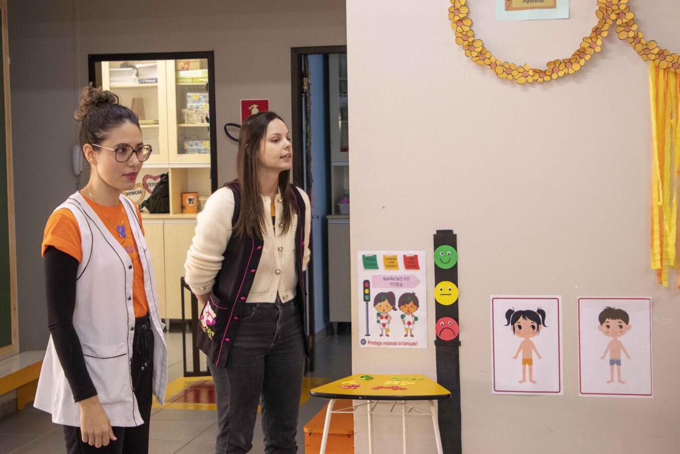 Atividade em instituição de ensino no Jardim Panorama é alusiva ao Dia Nacional de Combate ao Abuso e Exploração Sexual contra Crianças e Adolescentes
