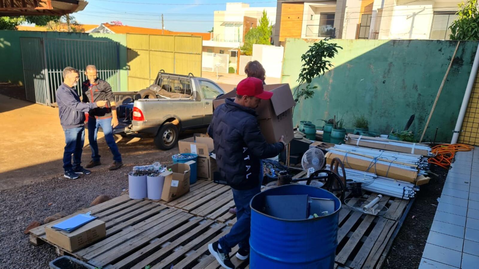 O Núcleo dos Objetivos de Desenvolvimento Sustentável (Núcleo ODS) de Toledo realizou campanha “Eletrônico Não é Lixo” e fez uma Blitz da Sustentabilidade