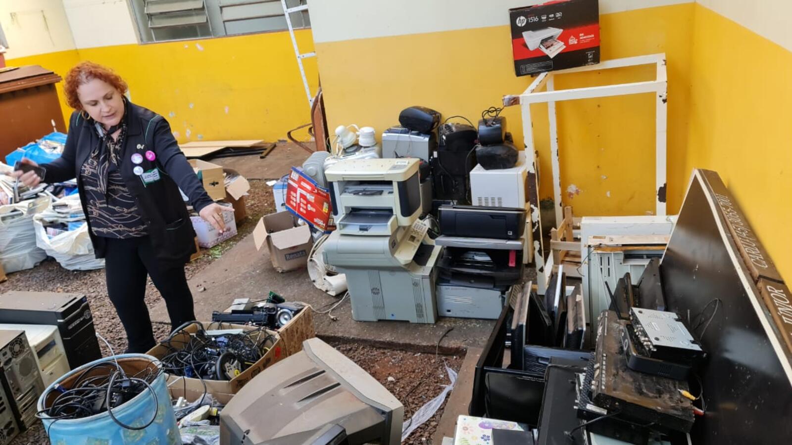 O Núcleo dos Objetivos de Desenvolvimento Sustentável (Núcleo ODS) de Toledo realizou campanha “Eletrônico Não é Lixo” e fez uma Blitz da Sustentabilidade