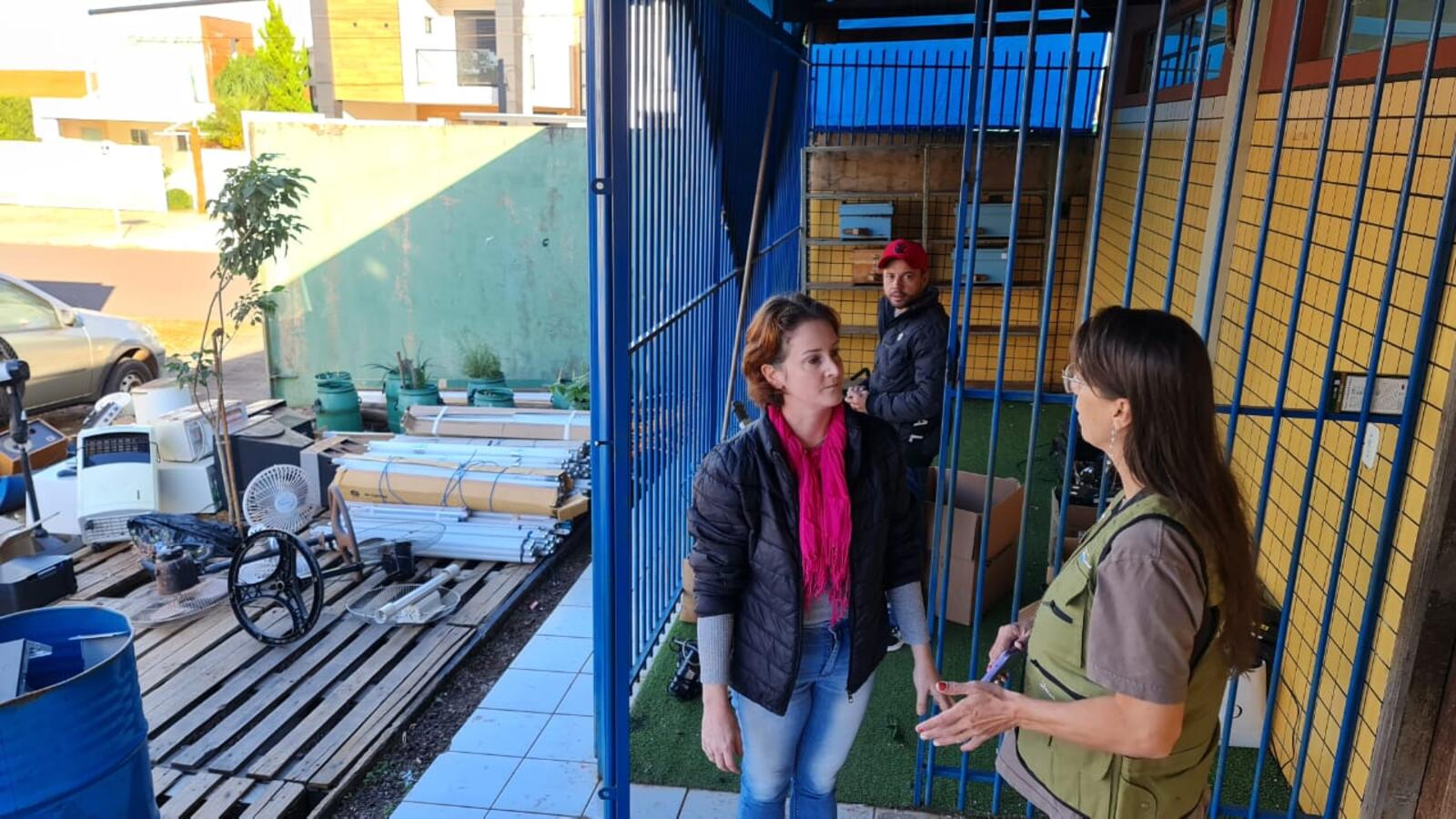 O Núcleo dos Objetivos de Desenvolvimento Sustentável (Núcleo ODS) de Toledo realizou campanha “Eletrônico Não é Lixo” e fez uma Blitz da Sustentabilidade