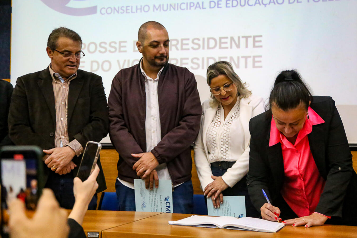 Conselho Municipal de Educação empossa nova presidência