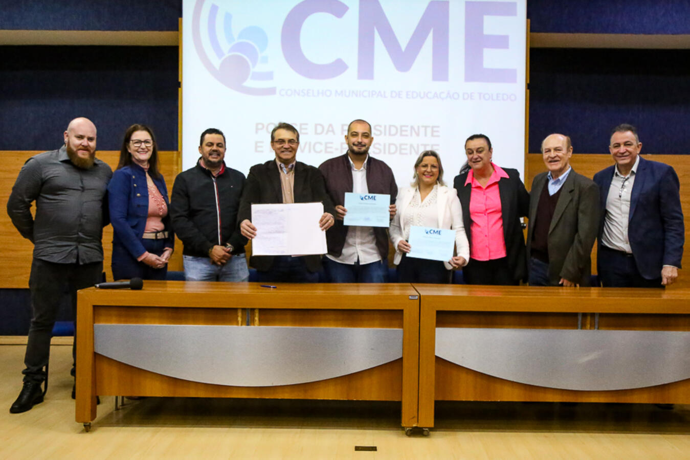 Conselho Municipal de Educação empossa nova presidência