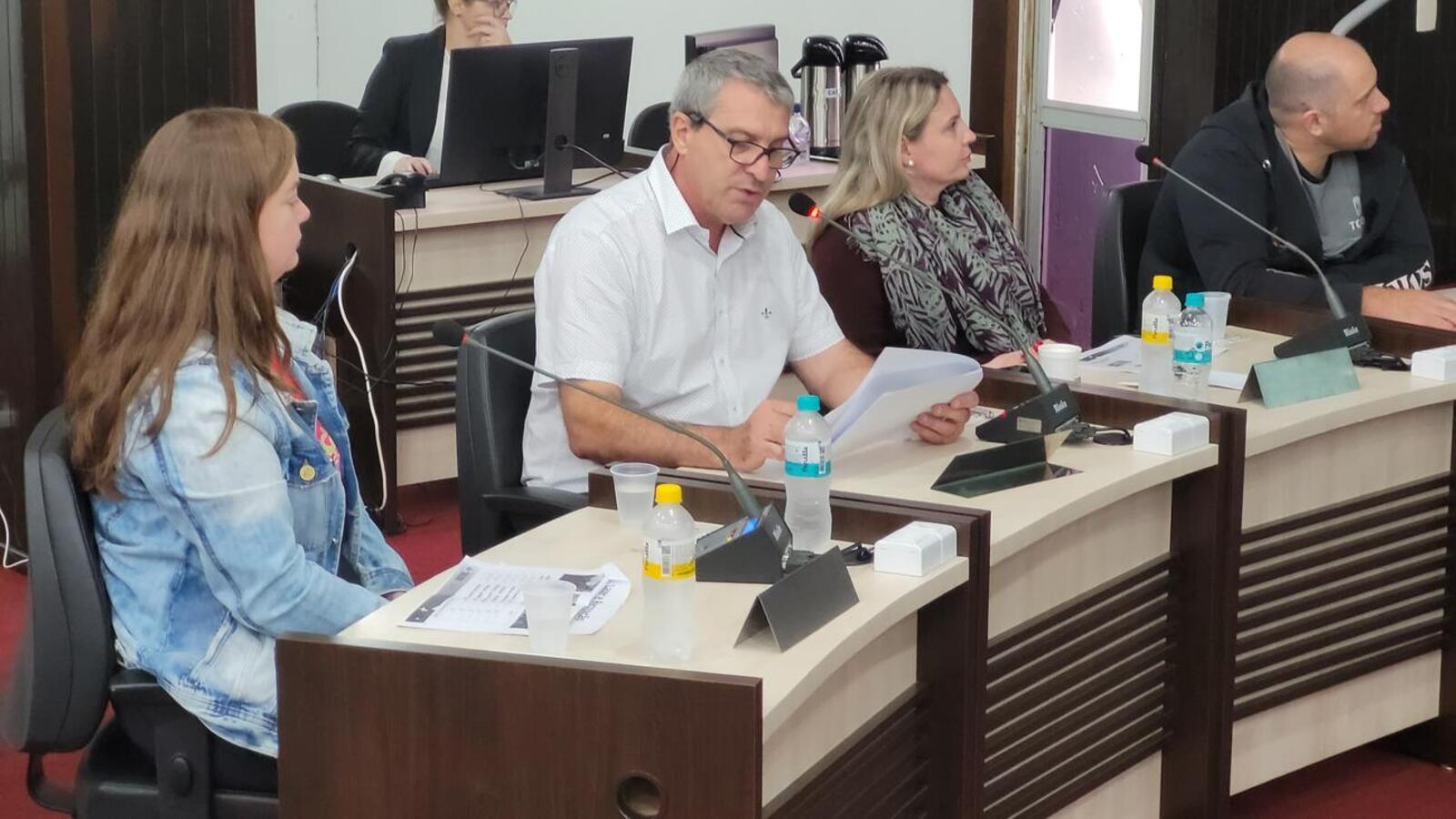 Dados referentes ao 1º quadrimestre de 2023 foram detalhados, na manhã desta quarta (31), pelo secretário da Fazenda e Captação de Recursos, Jadyr Donin