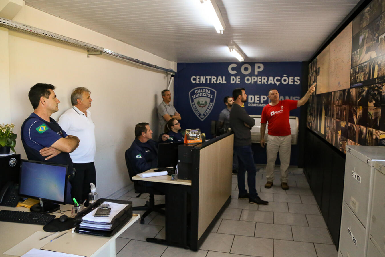 Vereadores beltronenses visitam Secretaria de Segurança e Mobilidade Urbana de Toledo
