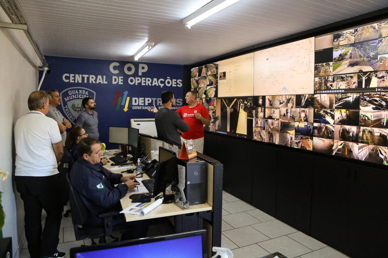 Vereadores beltronenses visitam Secretaria de Segurança e Mobilidade Urbana de Toledo