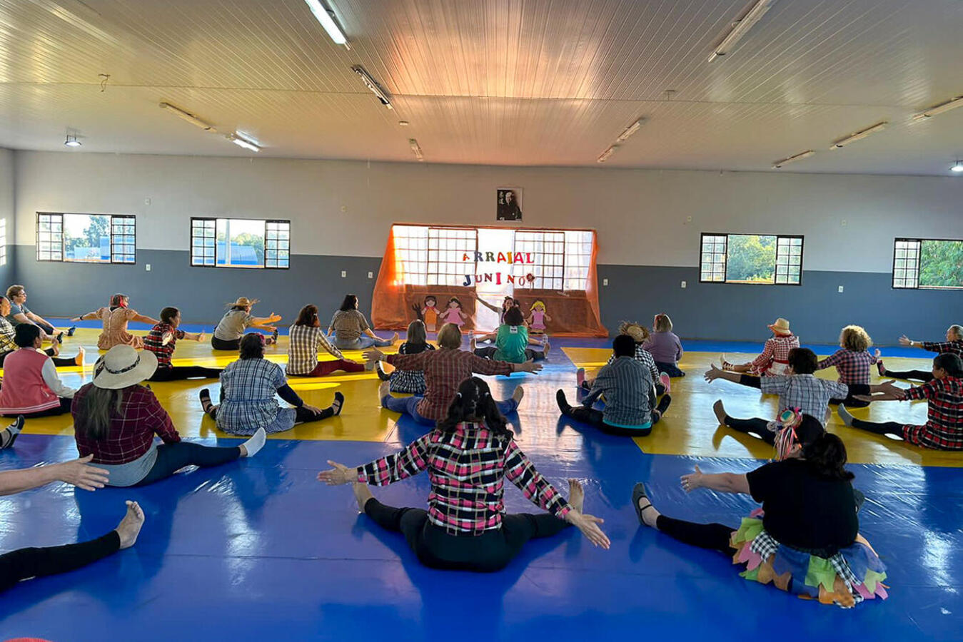 Centro Olímpico, Certi Coopagro, Centro de Fisioterapia e Centro de Artes Marciais promoveram arraiás que envolveram todo o público atendido por estas estruturas