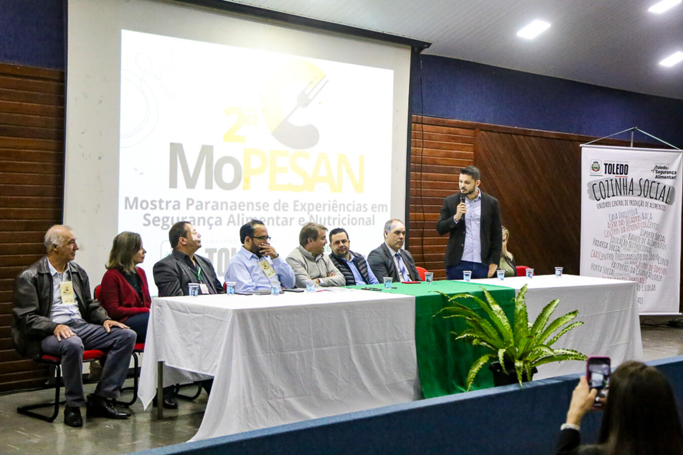 Referência estadual e nacional em Segurança Alimentar e Nutricional, Toledo sedia II MOPESAN