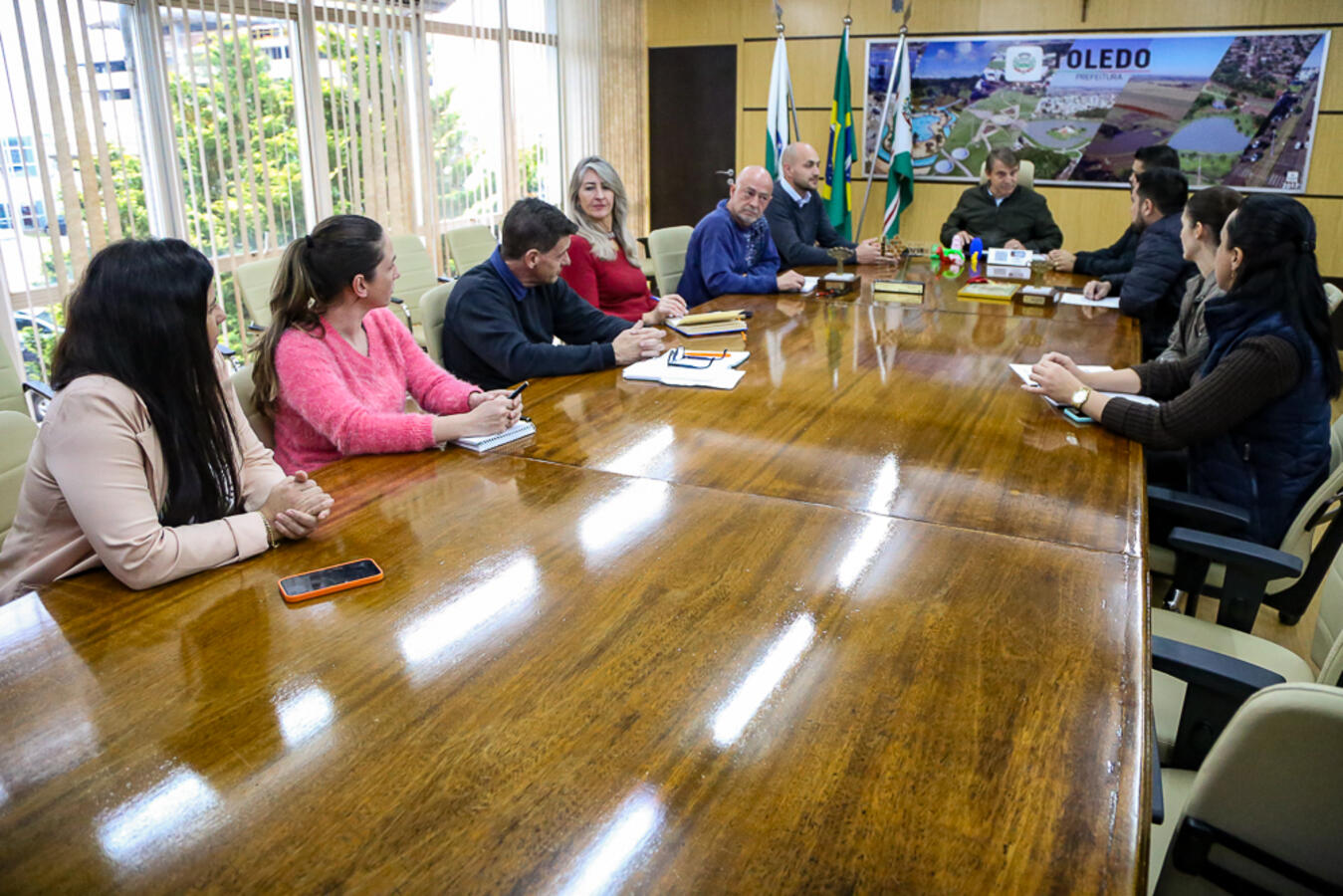 Prefeitura firma contrato para obras do Banco de Alimentos de Toledo