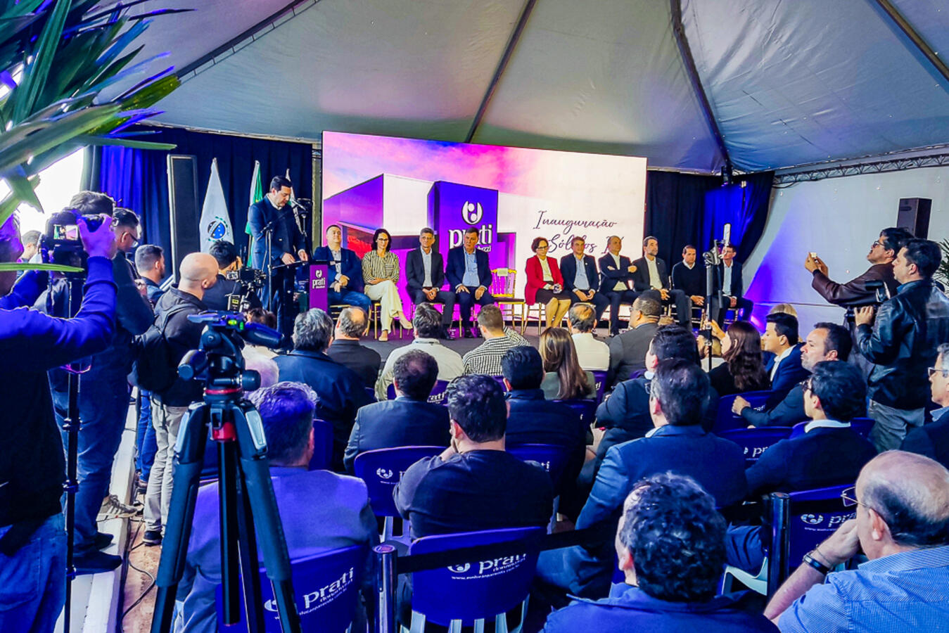 Em inauguração de nova planta, gestor toledano destaca importância da Prati-Donaduzzi para Toledo e o Paraná