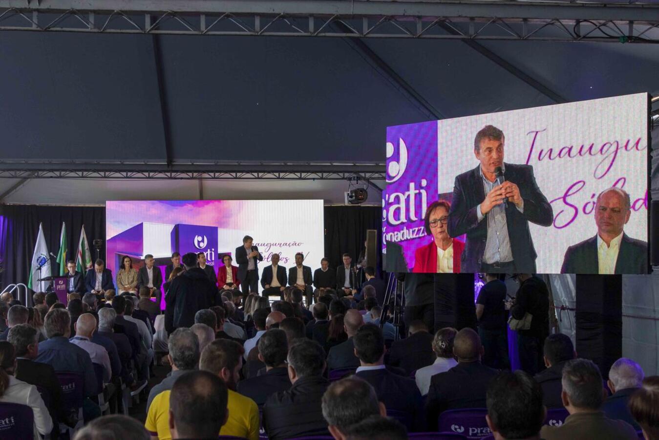 Em inauguração de nova planta, gestor toledano destaca importância da Prati-Donaduzzi para Toledo e o Paraná
